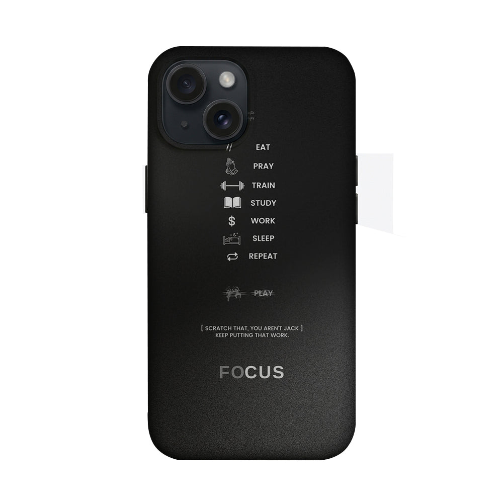 Focus Tipografi Tasarımı Telefon Kılıfı K575