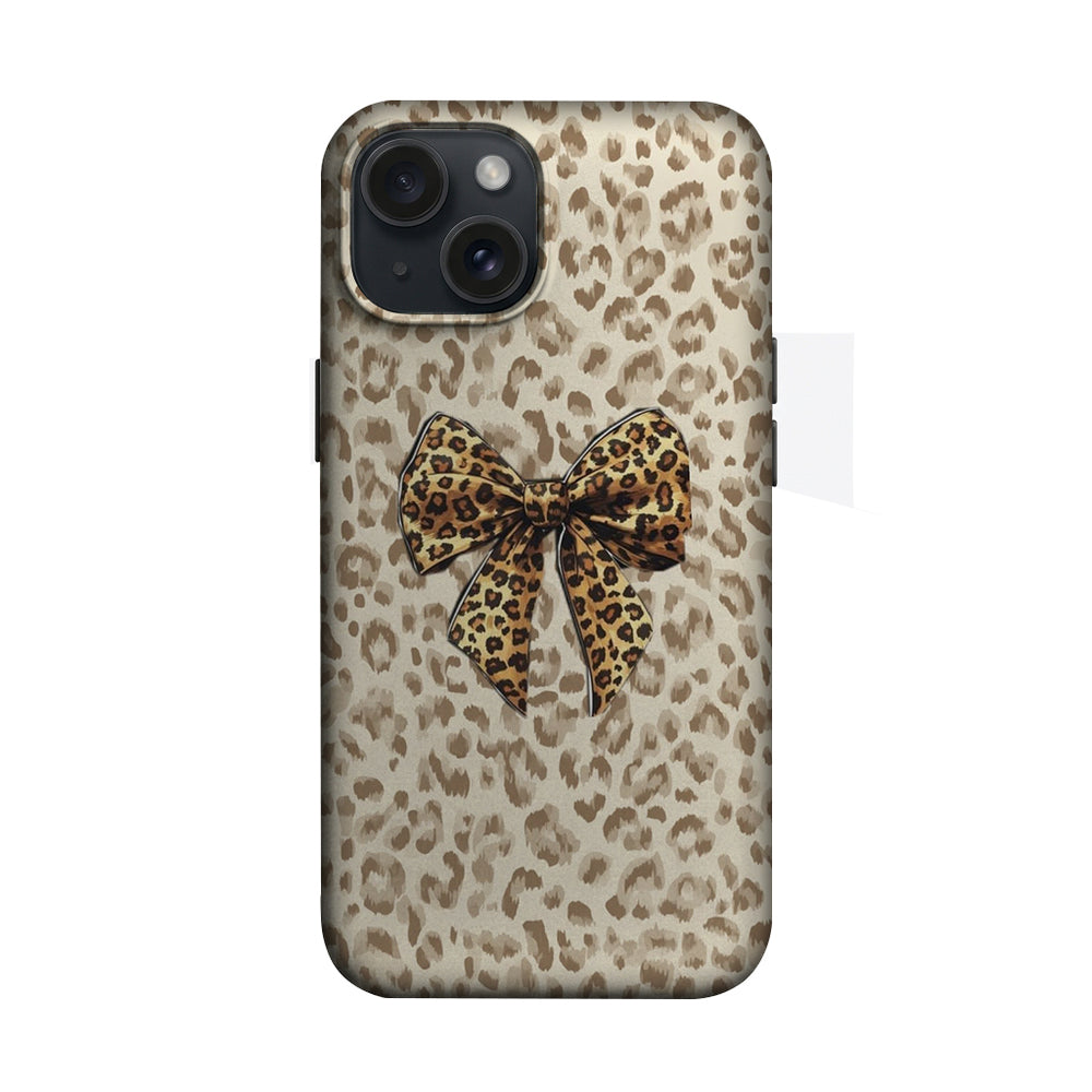 Leopar Desenli Fiyonk Tasarımı Telefon Kılıfı K161
