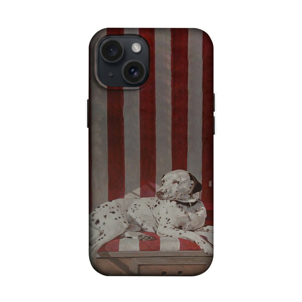 Kırmızı Çizgili Dalmaçyalı Köpek Telefon Kılıfı K734