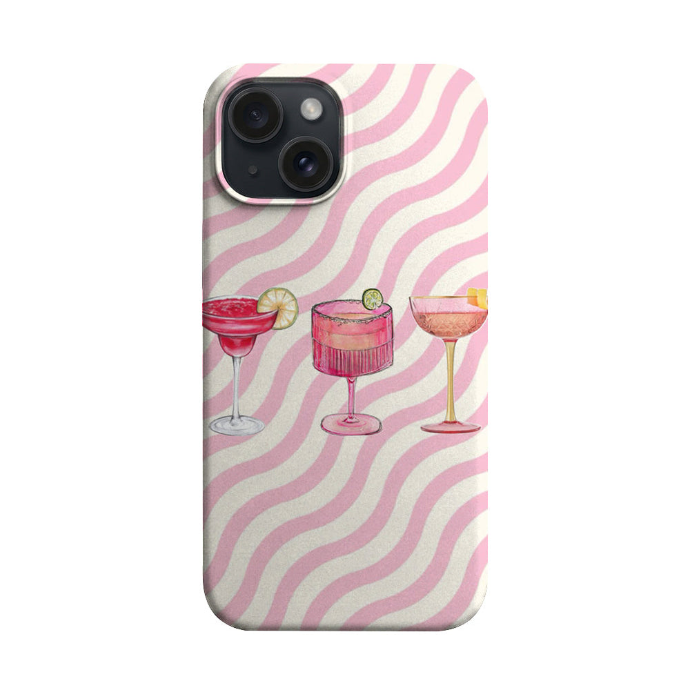 Kokteyl Saatleri Telefon Kılıfı K381