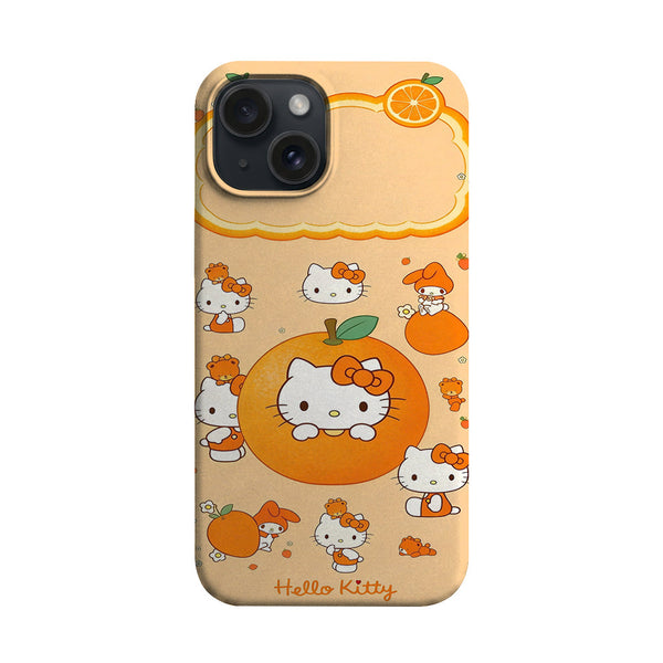 Portakal Temalı Hello Kitty Telefon Kılıfı K393