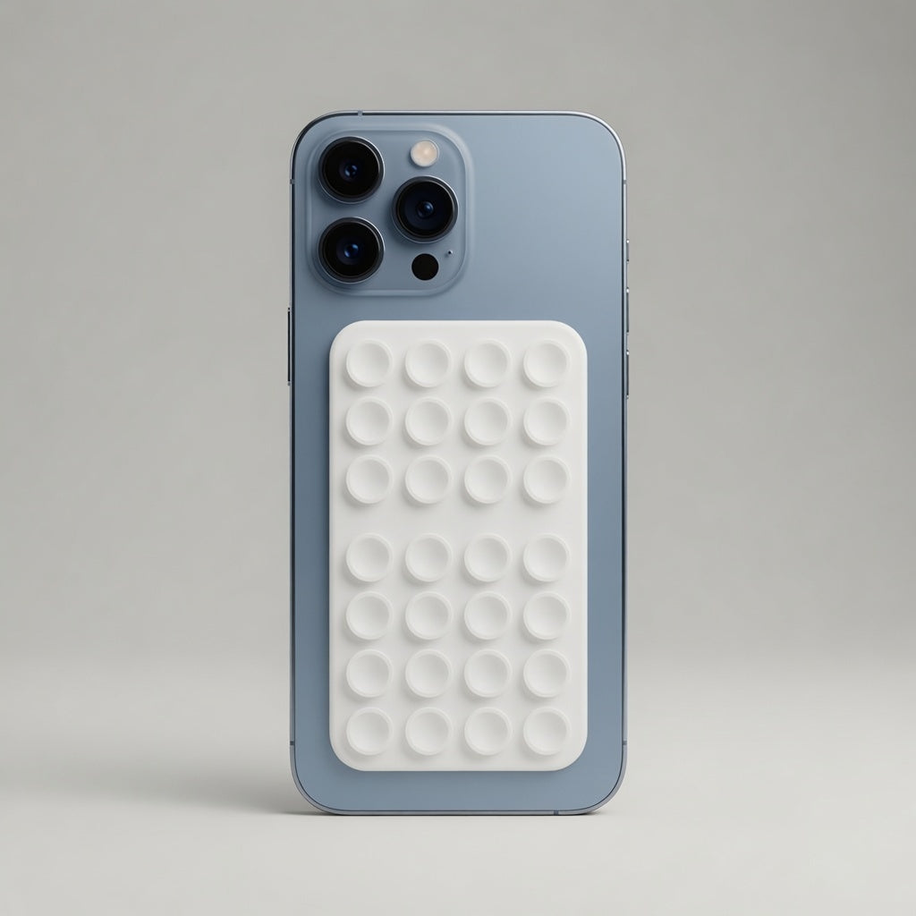 TigoCase Vantuz Mockup - Beyaz