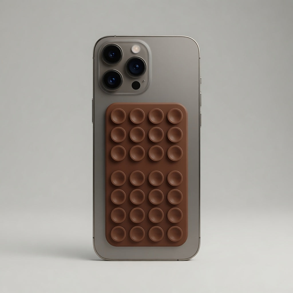 TigoCase Vantuz Mockup - Kahverengi