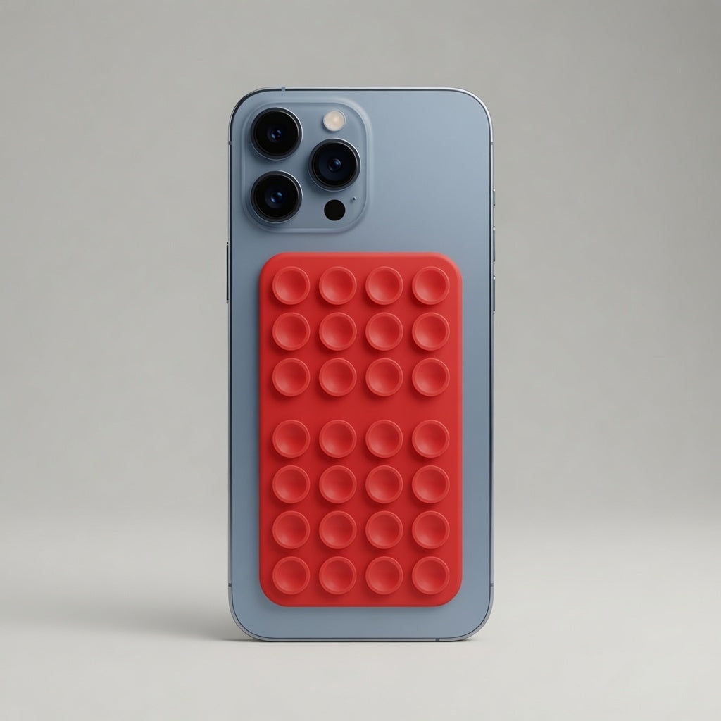 TigoCase Vantuz Mockup - Kırmızı