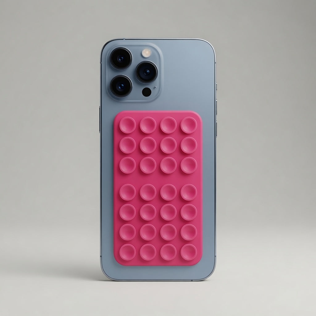 TigoCase Vantuz Mockup - Fuşya
