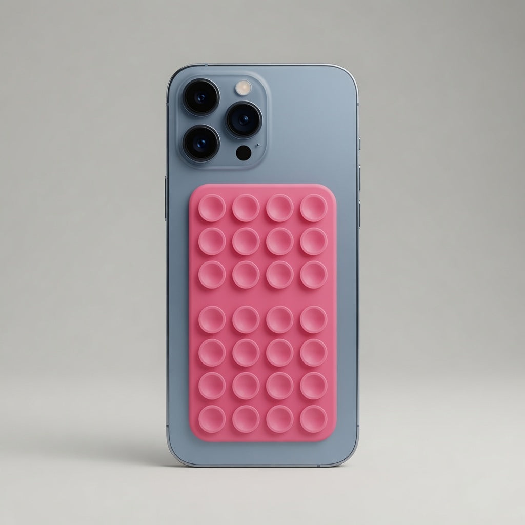 TigoCase Vantuz Mockup - Pembe