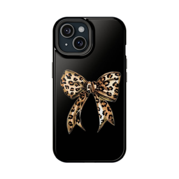 Leopar Desenli Fiyonk Tasarımı Telefon Kılıfı K235