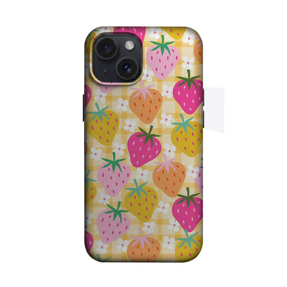 Çilek Deseni Telefon Kılıfı K522