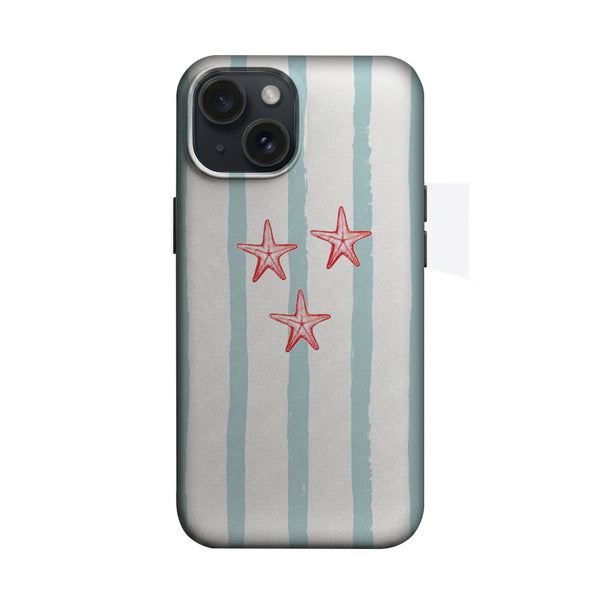 Çizgili Deniz Yıldızları Telefon Kılıfı K541