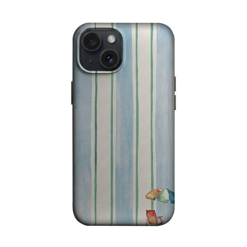 Çizgili Zeminde Küçük Mantar Telefon Kılıfı K840 mockup 1