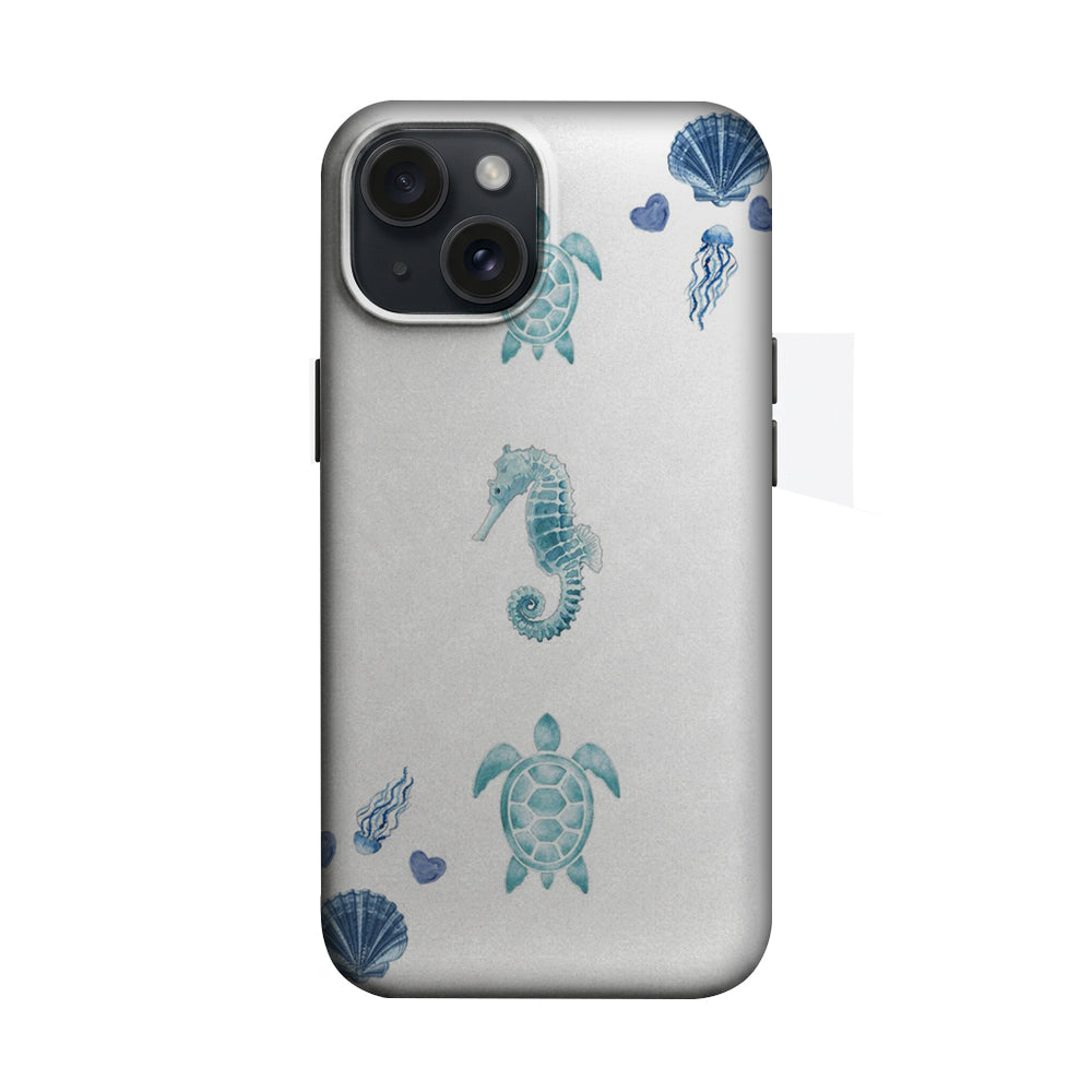 Deniz Kabuklu Denizatı Deseni Telefon Kılıfı K493
