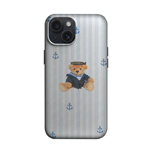 Denizci Ayıcık Desenli Telefon Kılıfı K878 mockup 1