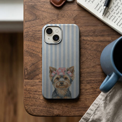 Fiyonklu Yorkshire Portresi Telefon Kılıfı K607