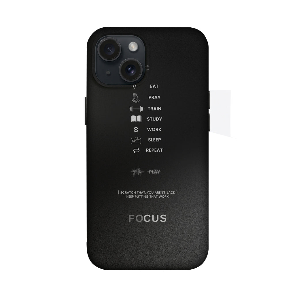 Focus Tipografi Tasarımı Telefon Kılıfı K575