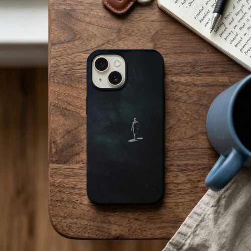 Gece Göğünde Sörfçü Telefon Kılıfı K576