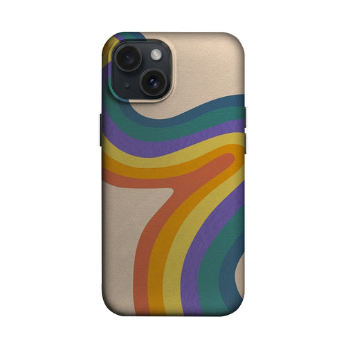 Gökkuşağı Dalga Desenli Telefon Kılıfı K797 mockup 1