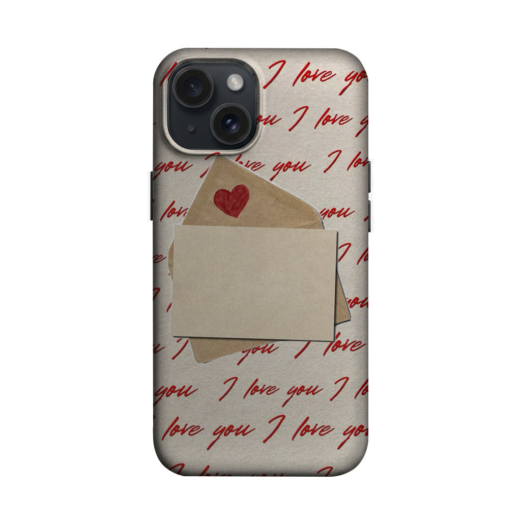 I Love You Mektup Desenli Telefon Kılıfı K961 mockup 1