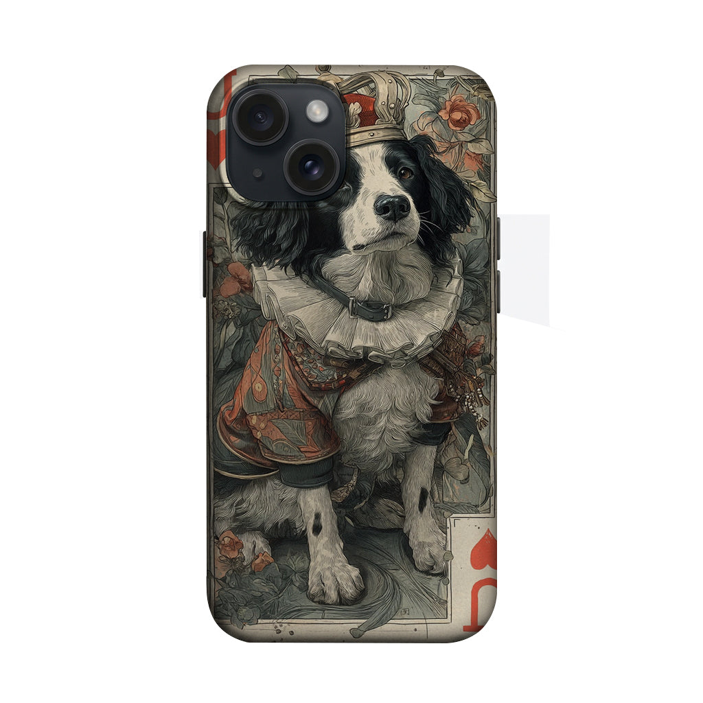 İskambil Kralı Köpek Portresi Telefon Kılıfı K561