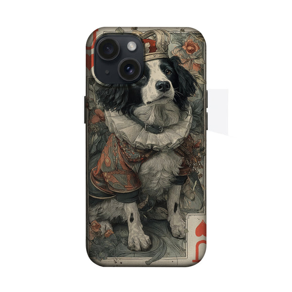 İskambil Kralı Köpek Portresi Telefon Kılıfı K561