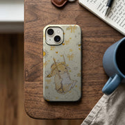 Altın Arılı Tavşan Deseni Telefon Kılıfı K369