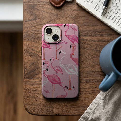 Flamingo Deseni Telefon Kılıfı K418
