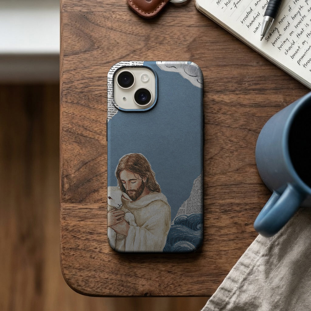 Dua Eden Figür ve Dalga Telefon Kılıfı K809 mockup 2