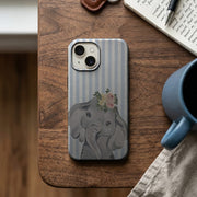 Çiçek Taçlı Fil Telefon Kılıfı K827 mockup 2
