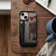 İskambil Kral Kartı Desenli Telefon Kılıfı K957 mockup 2