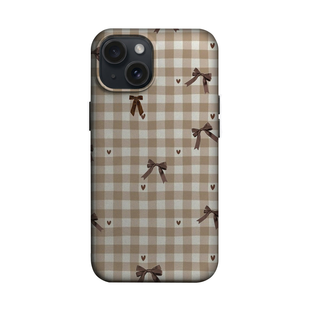 Kahverengi Ekose Fiyonk Desenli Telefon Kılıfı K1130 mockup 1
