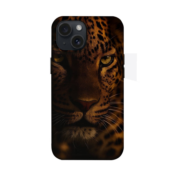 Karanlık Leopar Portre Telefon Kılıfı K688
