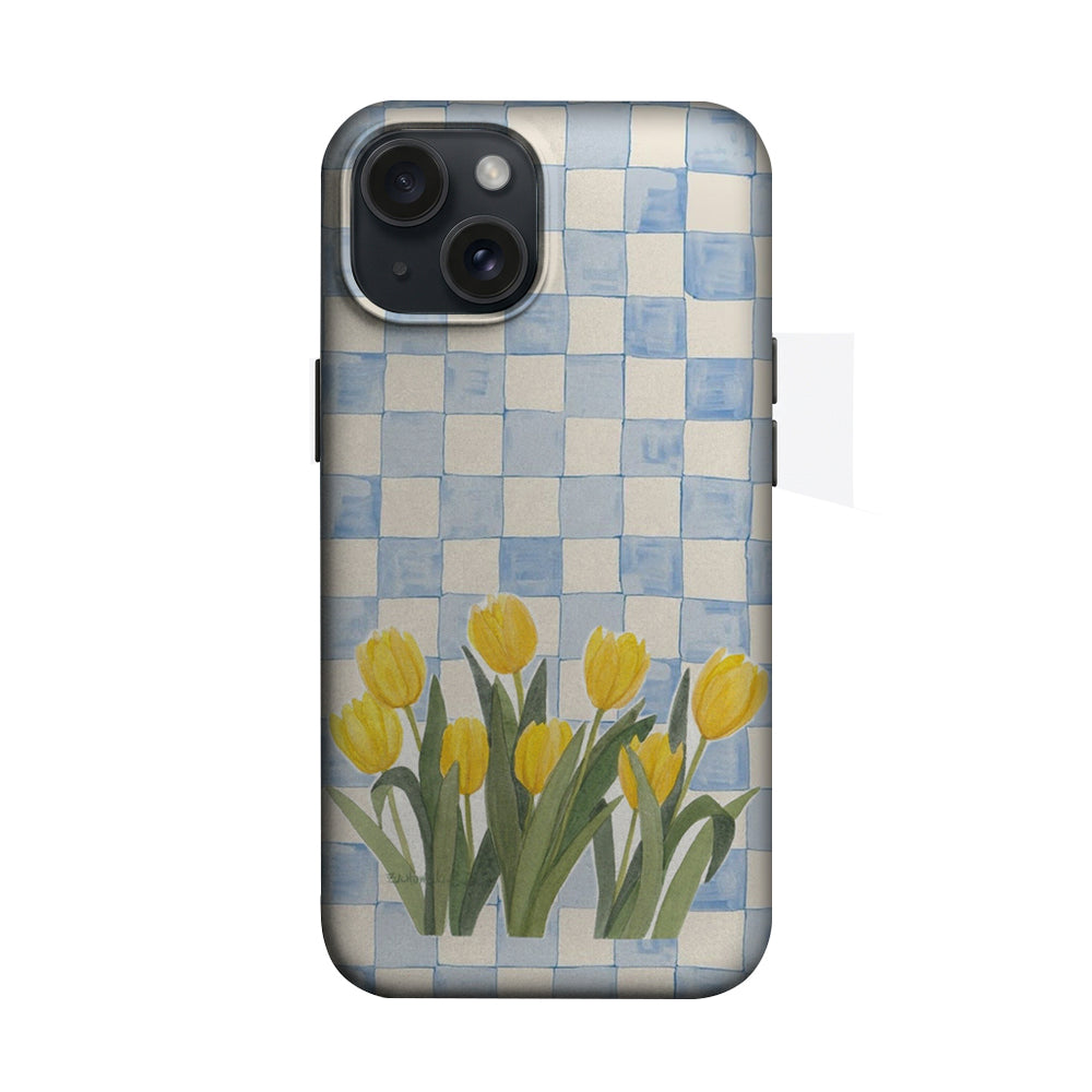 Kareli Laleler Telefon Kılıfı K507