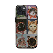 Kedi Portreleri Kolajı Telefon Kılıfı K869 mockup 1