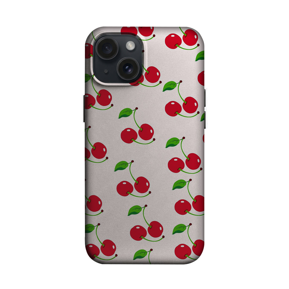 Kiraz Desenli Telefon Kılıfı K842
