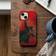 Kırmızı Kahkaha Portresi Telefon Kılıfı K566