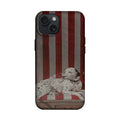 Kırmızı Çizgili Dalmaçyalı Köpek Telefon Kılıfı K734 mockup 1