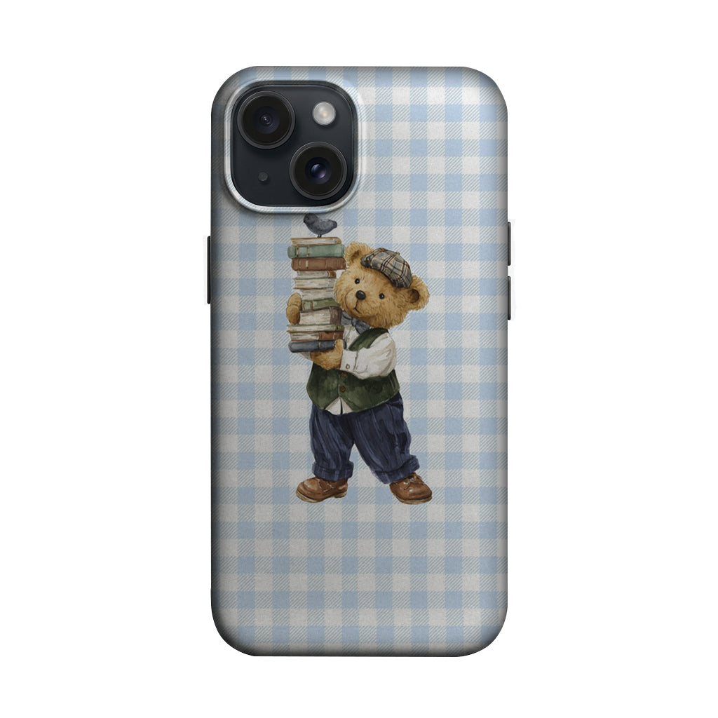 Kitap Taşıyan Ayıcık Telefon Kılıfı K879 mockup 1