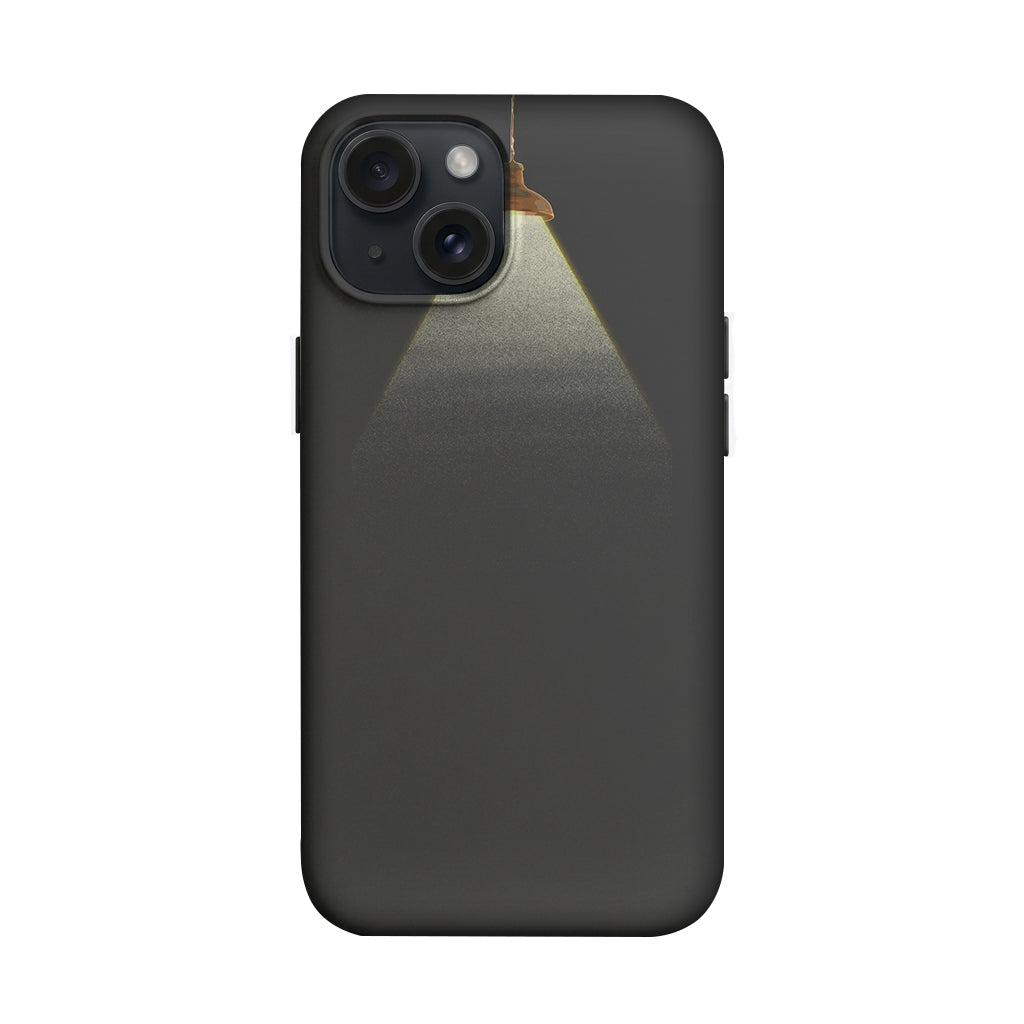 Koyu Zeminde Minimal Işık Deseni Telefon Kılıfı K807 mockup 1