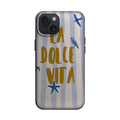 La Dolce Vita Yazılı Deniz Temalı Telefon Kılıfı K913 mockup 1