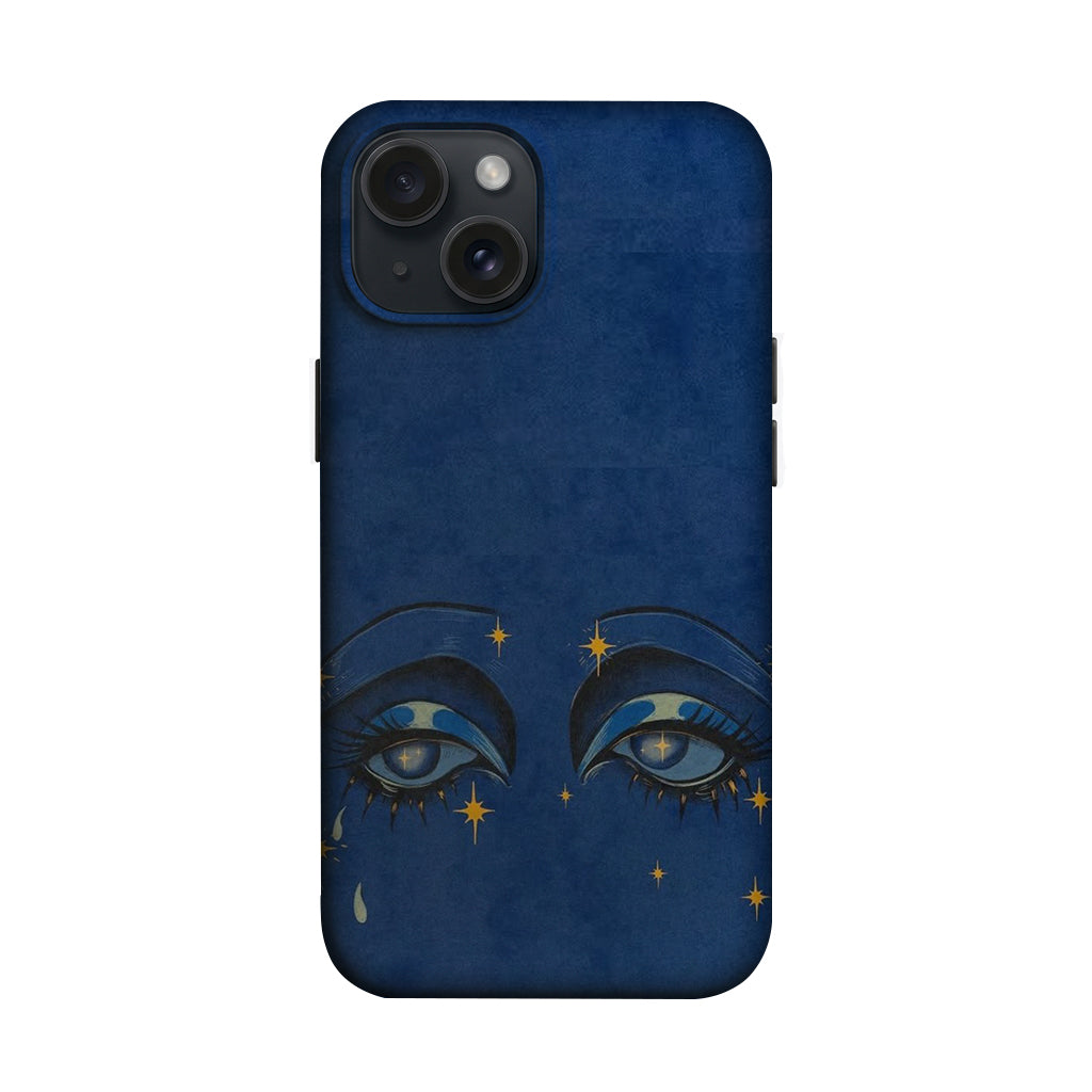 Lacivert Göz ve Ay Motifli Telefon Kılıfı K856 mockup 1