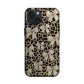 Leopar ve Çiçek Desenli Telefon Kılıfı K1037 mockup 1