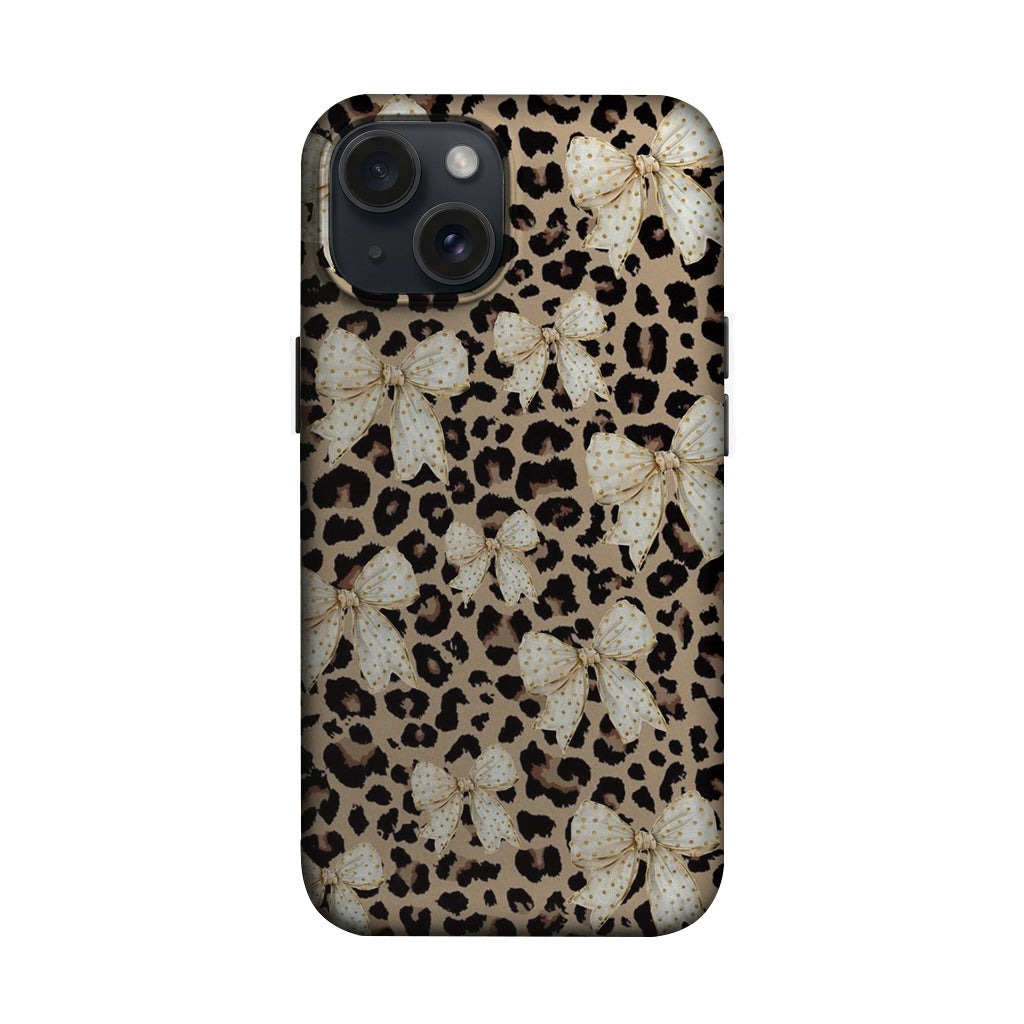 Leopar ve Çiçek Desenli Telefon Kılıfı K1037 mockup 1