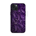 Mor Spiral Desenli Telefon Kılıfı K652