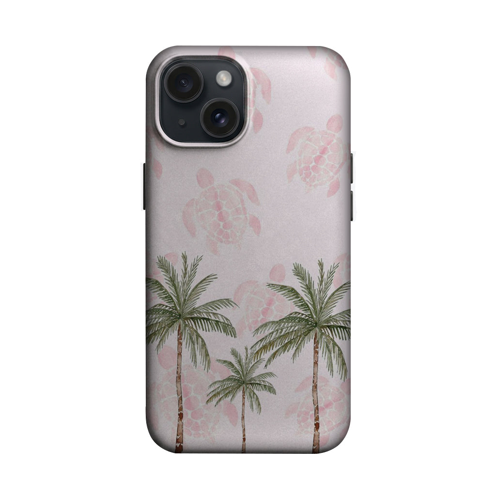 Pastel Palmiye Desenli Telefon Kılıfı K982 mockup 1