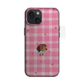 Pembe Pötikareli Minik Leopar Telefon Kılıfı K476