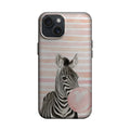 Pembe Çizgili Balonlu Zebra Telefon Kılıfı K1043 mockup 1
