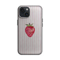 Pembe Çizgili Çilek Desenli Telefon Kılıfı K996 mockup 1