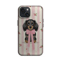 Pembe Fiyonklu Köpek Telefon Kılıfı K1008 mockup 1