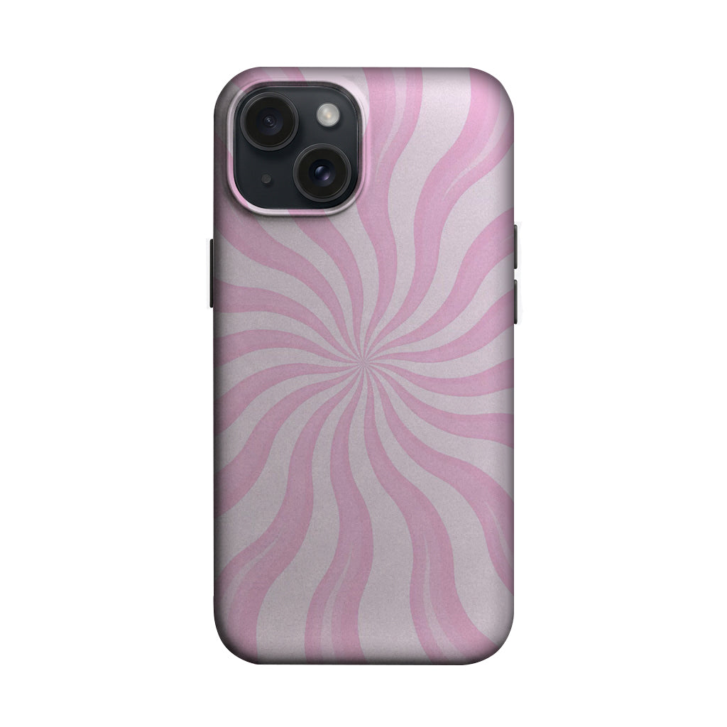 Pembe Spiral Desenli Telefon Kılıfı K911 mockup 1