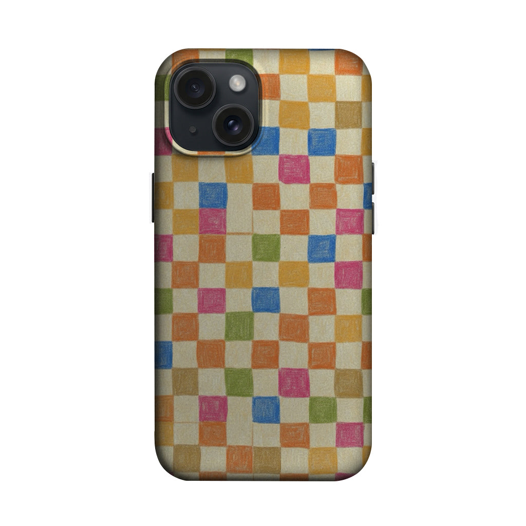 Renkli Kare Desenli Telefon Kılıfı K802 mockup 1