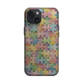 Renkli Puzzle Desenli Telefon Kılıfı K801 mockup 1